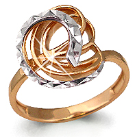 кольцо (Au 585) 51145, изображение 1