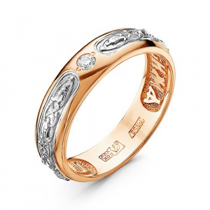 кольцо обручальное (Au 585) 04-0039, изображение 1