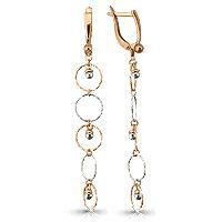 серьги (Au 585) 30946, изображение 1