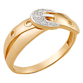 кольцо (Au 585) К23148, изображение 1