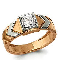 кольцо (Au 585) 632851, изображение 1