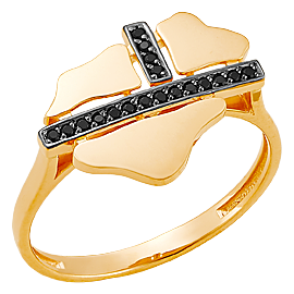 кольцо (Au 585) К22683, изображение 1