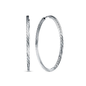 серьги (Ag 925) с020040-4