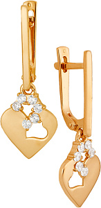 серьги (Au 585) 23350