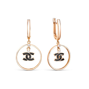 серьги (Au 585) 120348