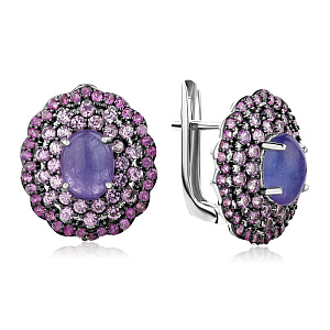 серьги (Ag 925) STK-09_SR_PS_TA_BW