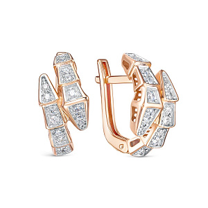 серьги (Au 585) 120323