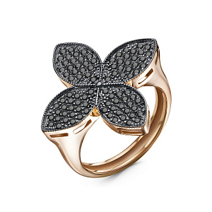 110106 ч кольцо (Au 585)