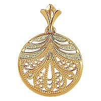 подвеска (Au 585) П4866, изображение 1