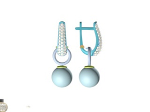 Серьги 02-3-496-0501-031