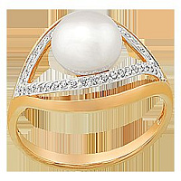 кольцо (Au 585) К13478, изображение 1