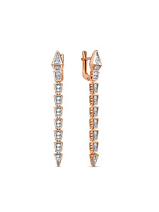 серьги (Au 585) 120361