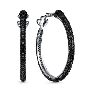 серьги (Ag 925) E9604_SR_SP_WG