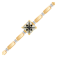 браслет (Au 585) Б19016, изображение 1