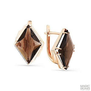 серьги (Au 585) 02-2-985-0401-011