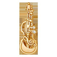 брошь (Au 585) БР21326, изображение 1