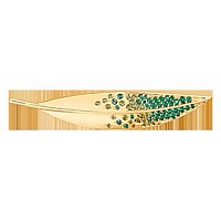 брошь (Au 585) БР19023, изображение 1