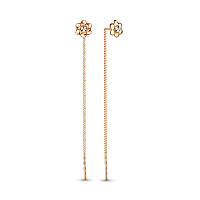 серьги (Au 585) 30798, изображение 1