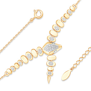 Браслет (Золото 585К) Б13218424