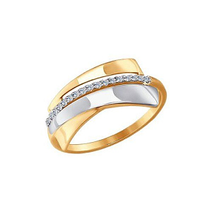 кольцо (Au 585) 017312