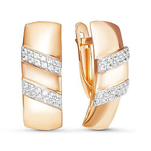 серьги (Au 585) 125768