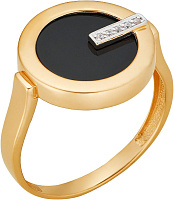 кольцо (Au 585) К19421, изображение 1