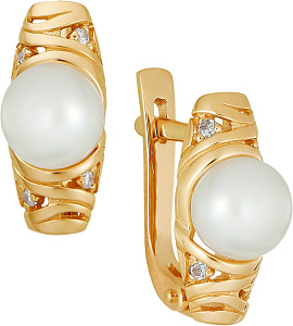 серьги (Au 585) 18728