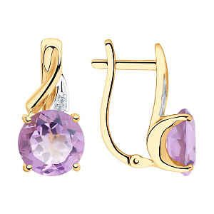 серьги (Au 585) 725860