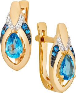 серьги (Au 585) 20573