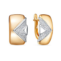 серьги (Au 585) 1201073, изображение 1