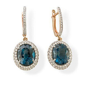 серьги (Au 585) 02-1564