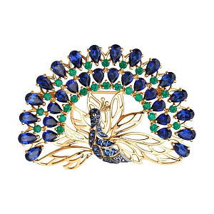 брошь (Au 585) 740254