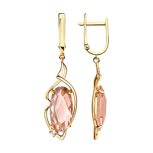 серьги (Au 585) 726935