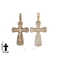 крест (Au 585) 59080047ч, изображение 1