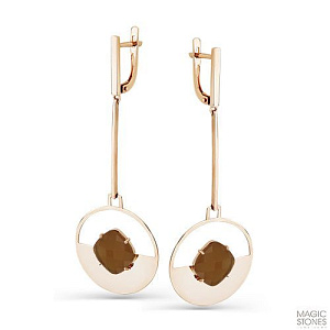 серьги (Au 585) 02-2-908-0400-010