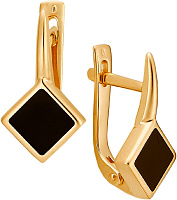 серьги (Au 585) 24431, изображение 1