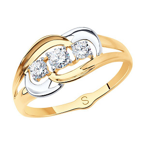 кольцо (Au 585) 017886