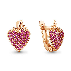 серьги (Au 585) 42562В