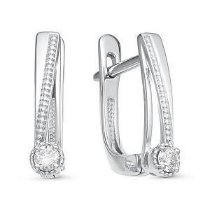 Серьги (Au 585) ЗА-02-01059-03-001-01-03