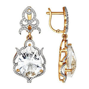 серьги (Au 585) 723567