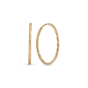 серьги (Au 585) 020020-11