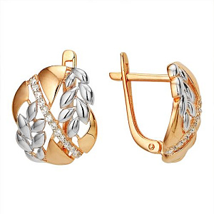 серьги (Au 585) 40077300