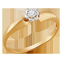 кольцо (Au 585) К20627, изображение 1