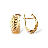 Серьги (Золото 585К) С1100158, изображение 1