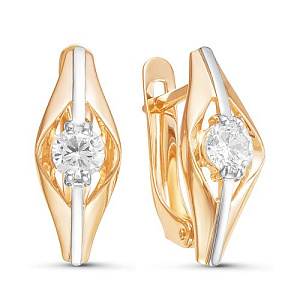 серьги (Au 585) 126127