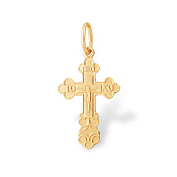 Крест (Золото 585К) П1006856, изображение 1