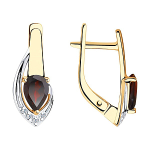 серьги (Au 585) 725924