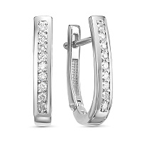 Серьги (Au 585) ЗА-02-01330-03-001-01-03, изображение 1
