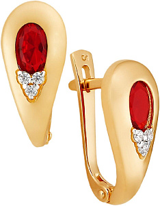 серьги (Au 585) 21973