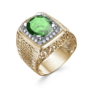 печатка (Au 585) КМ-137-3_з